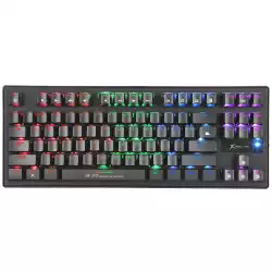 Xtrike ME механична клавиатура Gaming Keyboard Mechanical 87 keys GK-979 - Blue switches, Rainbow backlight