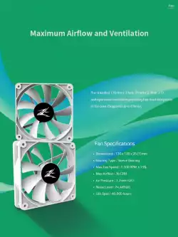 Zalman компютърна кутия Gaming Case mATX - Z1 Iceberg White