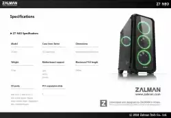 Zalman кутия Case ATX - Z7 NEO - RGB Sync