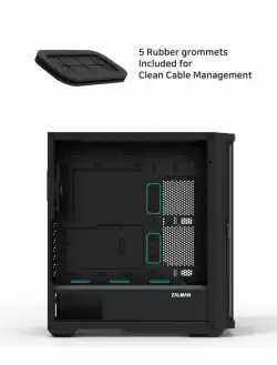 Zalman кутия Case EATX - Z10 DUO - Mesh/Tempered Glass