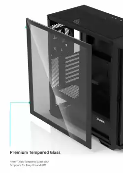 Zalman кутия Case EATX - Z10 DUO - Mesh/Tempered Glass