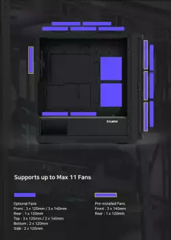 Zalman кутия Case EATX - Z10 - Mesh