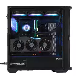 Zalman кутия Case EATX - Z10 PLUS - Tempered Glass