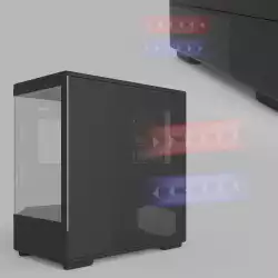 Zalman кутия Case mATX - P10 Black