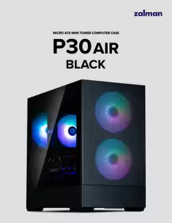 Zalman кутия Case mATX - P30 AIR Black