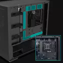 Zalman кутия Case mATX - P30 AIR Black