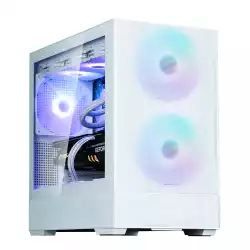 Zalman кутия Case mATX - P30 AIR White