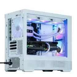 Zalman кутия Case mATX - P30 AIR White