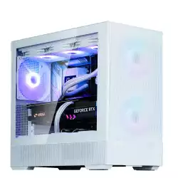 Zalman кутия Case mATX - P30 AIR White