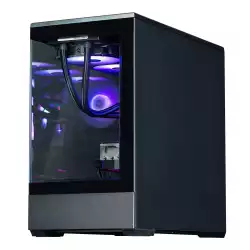 Zalman кутия Case mATX - P30 Black - aRGB, Tempered Glass
