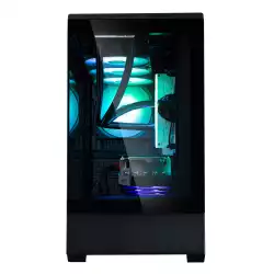 Zalman кутия Case mATX - P30 Black - aRGB, Tempered Glass