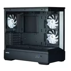 Zalman кутия Case mATX - P30 Black - aRGB, Tempered Glass