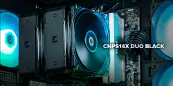 Zalman охладител CPU Cooler CNPS14X DUO Black - Dual-Tower - LGA1851/AM5