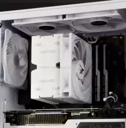 Zalman охладител за процесор CPU Cooler CNPS10X PERFORMA WHITE