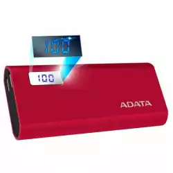 ADATA POWER BANK AP12500D RED