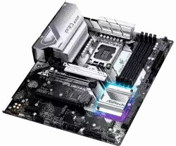 ASROCK MB Desktop Z790 Pro RS (S1700, 4x DDR5, 1x PCIe 5.0 x16, 1x PCIe 4.0 x16, 2x PCIe 3.0 x1, 4x Hyper M.2 PCIe Gen4x4, 8x SATA3 6.0 Gb/s, 2x USB-C, 6x USB 3.2, 6x USB 2.0, 1x RJ-45 2.5GB Lan, 1x HDMI, 1x DP, ATX