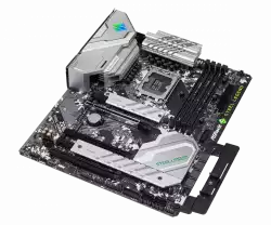 ASROCK Main Board Desktop Z690 Steel Legend (S1700, Z690, 4x DDR4, 3x PCIe x16, 2x PCIe x1, 8x SATA3 6.0Gb/s, 1x m.2 PCIe Gen4x4, 1x PCIe Gen3x4, RAID 0,1,5,10, 10x USB 3.2, 1x RJ-45 2.5G Lan, HDMI, DP, SPDIF, ATX, Retail