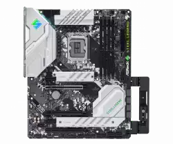 ASROCK Main Board Desktop Z690 Steel Legend (S1700, Z690, 4x DDR4, 3x PCIe x16, 2x PCIe x1, 8x SATA3 6.0Gb/s, 1x m.2 PCIe Gen4x4, 1x PCIe Gen3x4, RAID 0,1,5,10, 10x USB 3.2, 1x RJ-45 2.5G Lan, HDMI, DP, SPDIF, ATX, Retail