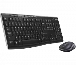 LOGITECH MK270 Wireless Combo - BLACK - US INT'L - EER