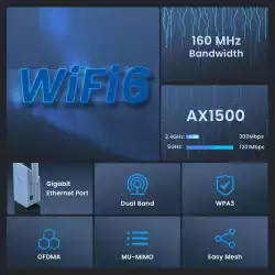 TENDA A23 WI-FI 6 RANGE EXTEND