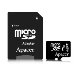 Apacer 64GB Micro-Secure Digital XC UHS-I Class 10 (1 adapter)