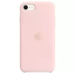 Apple iPhone SE3 Silicone Case - Chalk Pink