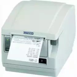 Citizen CT-S651II Printer; Bluetooth interface, Ivory White