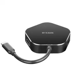 D-Link 4-in-1 USB-C Hub with HDMI and Power Delivery