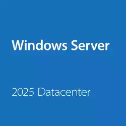 Dell Windows Server 2025 Datacenter, No Media, WS2019 DC Downgrade w/DVD Media, Multi Lang, Customer Kit, only for Sale with Dell Server