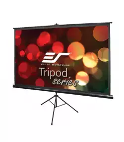 Elite Screen T100UWH Tripod, 100" (16:9), 221.0 x 124.5 cm, Black