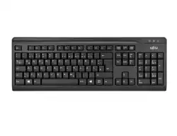 FUJITSU Value keyboard USB black bulgarisches and US Layout  105 Tasten 5,9f USB line