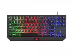 Fury Gaming kayboard, Hurricane TKL, rainbow backlight, US layout