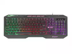 Fury Gaming Keyboard, Hellfire, 2 Backlight, US Layout