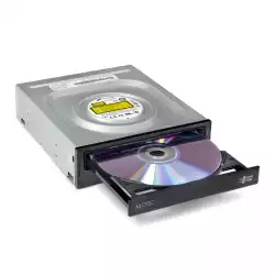 Hitachi-LG GH24NSD1 Internal DVD-RW S-ATA, Super Multi, Double Layer, M-Disk Support, Bare Bulk, Black