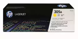 HP 305A original LaserJet Toner cartridge CE412A yellow standard capacity 2.600 pages