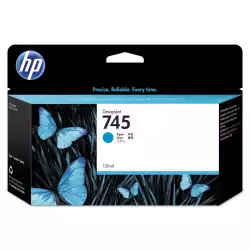 HP 745 original Ink cartridge F9J97A Cyan 130 ml