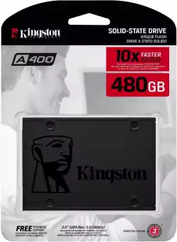 KINGSTON 480GB SSDNow A400 SATA3 6Gb/s 6.4cm 2.5inch 7mm height / up to 500MB/s Read and 450MB/s Write