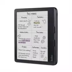 Kobo Libra Colour e-Book Reader, E Ink touchscreen 7 inch, 1680 x 1264, 32 GB, 1 GHz, Greutate 0.215 kg, Wireless Da, Comfort Light PRO, IPX8 - up to 60 mins in 2 metres of water, 15 file formats supported natively, Black