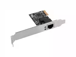 Lanberg network interface card PCI-express gigabit ethernet RTL8111C low profile