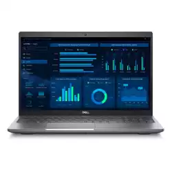 Лаптоп Dell Precision 3581, Intel Core i7-13700H vPro (24MB, 14Cores, 2.4 - 5.0 GHz Turbo), 15.6" FHD (1920x1080), 400 nits, IR Cam, 32GB, 2x16GB 5200MT/s DDR5, 512GB, M.2 2230, Gen 4, NVIDIA RTX A1000 6GB GDDR6, Wi-Fi 6E, BT, FPR, Backlit, Win 11 Pro, 3Y PS