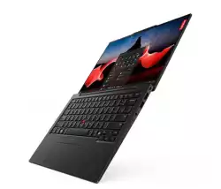 Лаптоп Lenovo ThinkPad X1 Carbon G12 Intel Core Ultra 7 155U (up to 4.8GHz, 12MB), 32GB LPDDR5x-6400, 1TB SSD, 14" 2.8K (2880x1800) OLED AG, AR, AS, Touch, Intel Graphics, UHD&IR Cam, Backlit KB, WLAN, BT, 3cell, FPR, Win11Pro, 3Y Premier