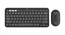 LOGITECH Pebble 2 Bluetooth Keyboard Combo - TONAL GRAPHITE - US INT'L