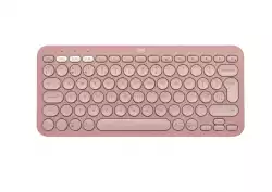 LOGITECH K380S Multi-Device Bluetooth Keyboard - TONAL ROSE - US INT'L