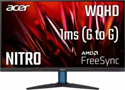 Монитор ACER Nitro KG272Ubmiipx 27inch ZeroFrame FreeSync IPS 1ms VRB 250nits 2xHDMI DP MM Audio out EU MPRII Black