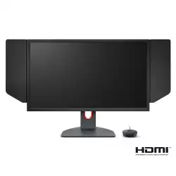 Монитор BenQ Zowie XL2746K, 27", 240Hz, FHD, DyAc+,e-Sports,XL Setting to Share,Quick Access Sett.,S Switch, Black eQualizer, Color Vibrance, LBL,Shield, Resp.time(Tr+Tf) 0.5ms GTG, 1000:1, 320cd/m2, HDMIx3,DP, Headphone jack, Pivot,Swivel,Tilt, Height adj, VESA