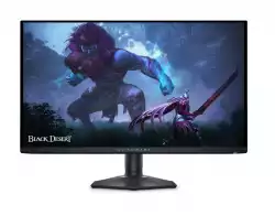 Монитор Dell Alienware AW2725DF, 26.7" QD-OLED Anti-reflection, IPS, 0.03ms, 1000 cd/m2, QHD (2560X1440), 360Hz, HDR-400, AMD FreeSyncPremium Pro+VESA, HDMI, DP, USB-C, USB 3.2,  Height Adjustable, Pivot, Swivel, Tilt, Black
