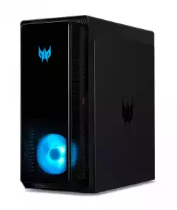 Настолен Компютър Acer Predator PO3-655, Intel Core i5-14400F(up to 4.70GHz, 20MB), 32GB DDR5 5600MHz (2*16GB ), 1024GB SSD, NVIDIA GeForce RTX 4060 Ti 8GB GDDR6, 1*USB  3.2 Gen 2, 4*USB 2.0, 1*USB 3,2 Gen2x2, Type-C, Audio jacks, WLAN 6E,AX & BT6E, 500W, No OS