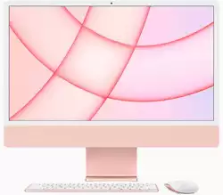 Настолен Компютър Apple 24-inch iMac with Retina 4.5K display: Apple M1 chip with 8-core CPU and 8-core GPU, 512GB - Pink