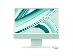 Настолен Компютър APPLE iMac 24inch with Retina 4.5K display: M3 chip with 8-core CPU and 8-core GPU 256GB SSD Green