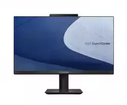 Настолен Компютър Asus ExpertCenter E5 AiO 24 E5402WHAK-DUO236R, Intel i7-11700B 3.2GHz (24MB cache, up to 4.8GHz, 8 cores), 23.8 FHD 1920X1080 16:9 & 5.65FHD, DDR4 16GB (SO-DIMM), 512GB PCIE G3 SSD + 1TB 5400RPM, DVD writer 8X, AIO Drak Grey Wireless Keyboard + Mouse US
